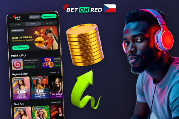 Smartphone s krypto peněženkou odesílá transakci do pokladny Betonred Casino