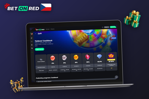 Zadejte bonusový kód VIPRED do registračního formuláře Betonred Casino